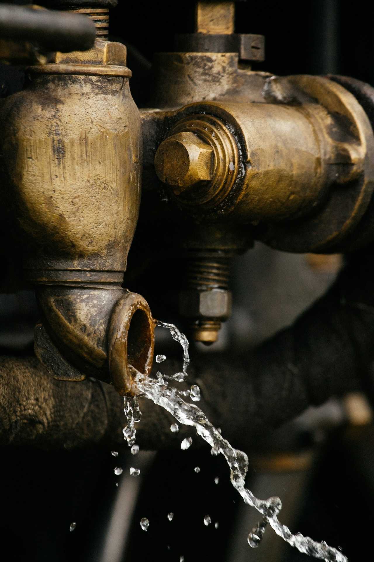 Leaky water pipes