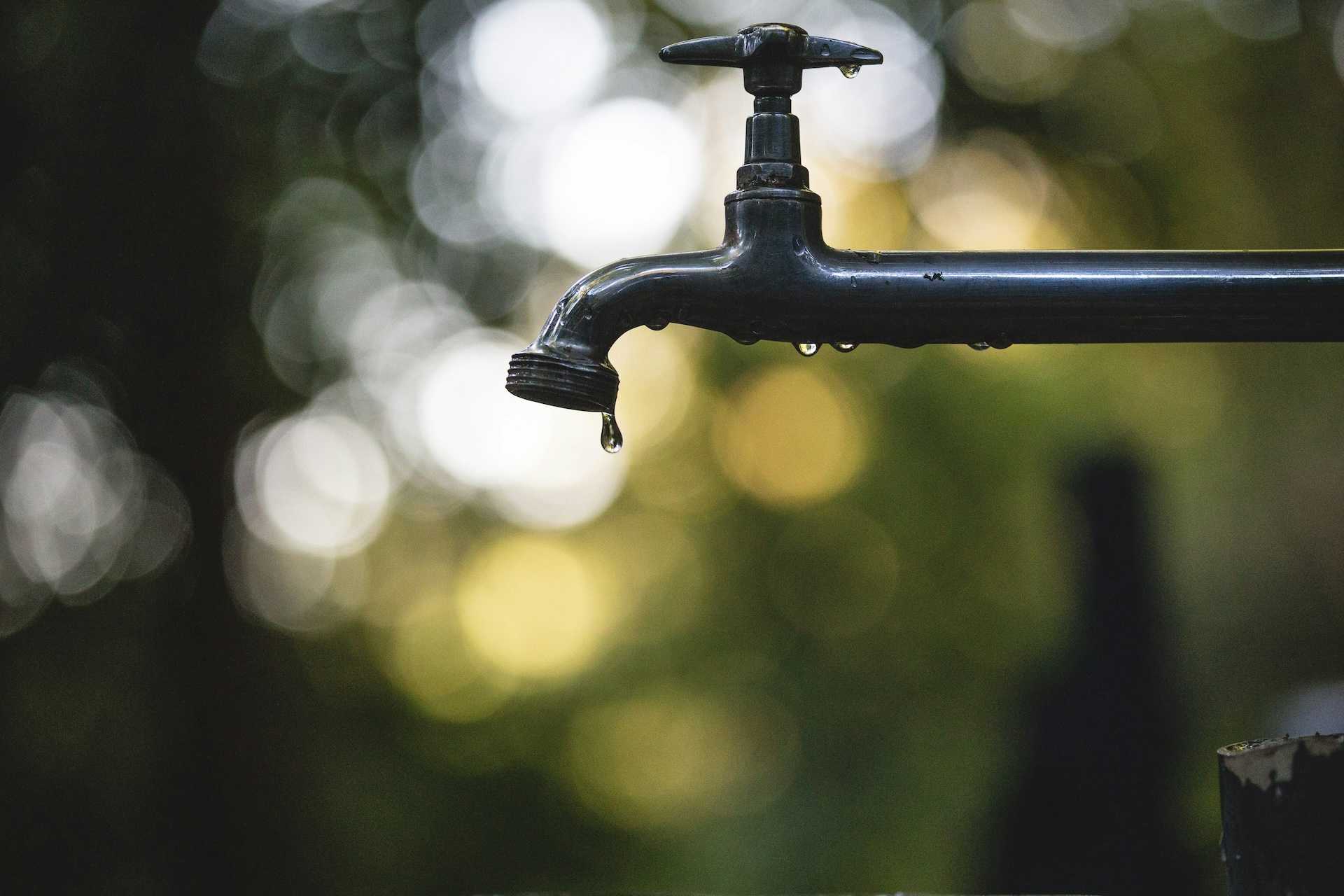Leaky water tap