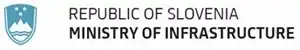 Republic of Slovenia, Ministry of Infrastructure logo