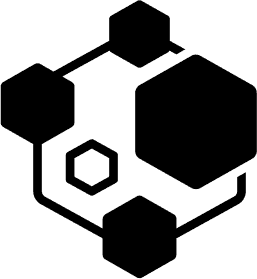 Several connected and organized hexagons